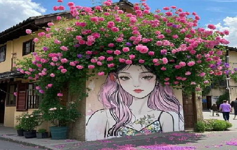 雷山怎么设计网红打卡墙绘