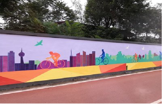 雷山墙体彩绘-围墙