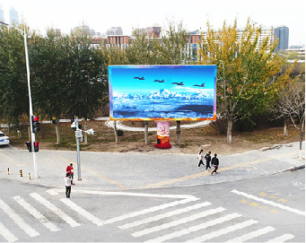 雷山户外大屏广告投放要点。